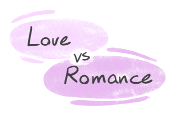 "Love" vs. "Romance" in English