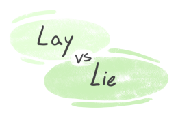 "Lay" vs. "Lie" in English