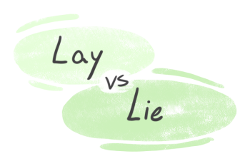 "Lay" vs. "Lie" in English