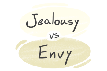 "Jealousy" vs. "Envy" in English
