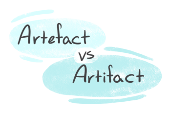 "Artefact" vs. "Artifact" in English