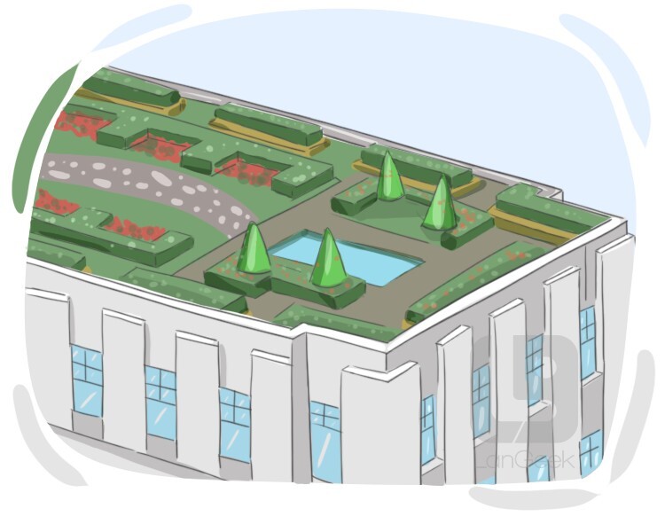 roof garden definition and meaning