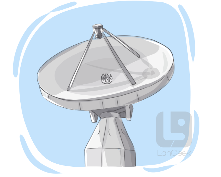 satellite dish definition and meaning