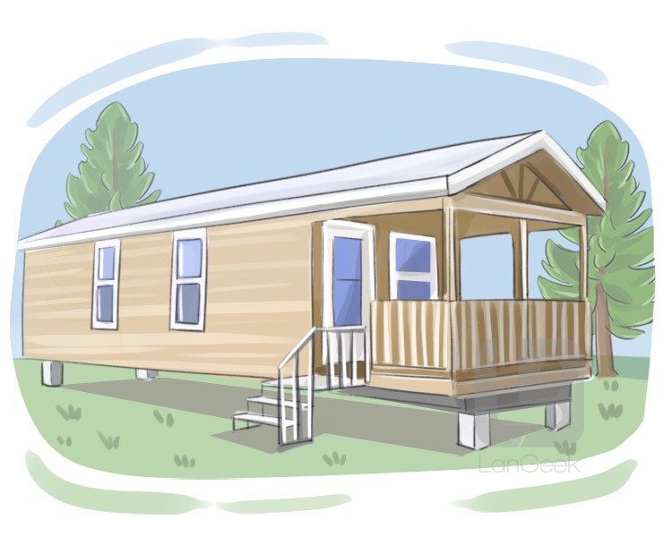 house trailer definition and meaning