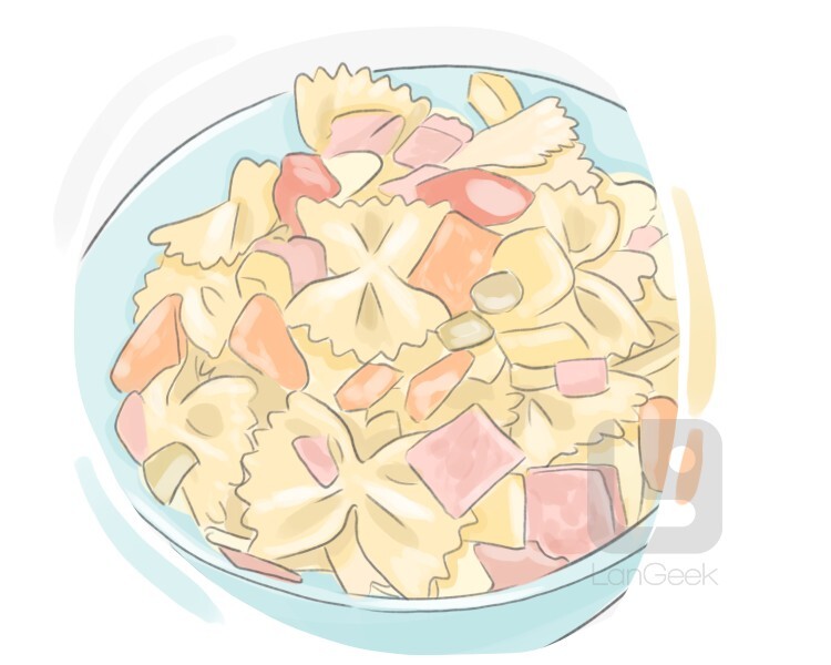pasta salad definition and meaning
