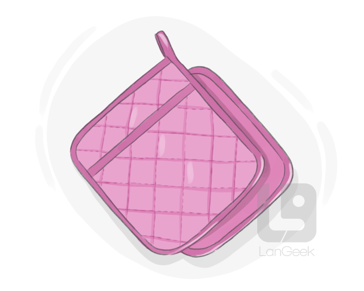 potholder definition and meaning