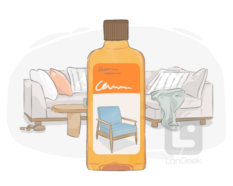 Definition & Meaning of "Furniture polish" LanGeek