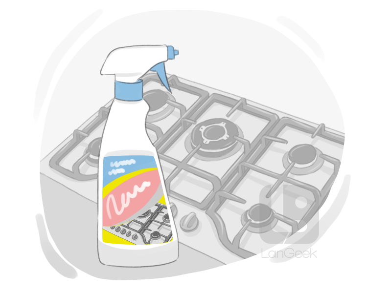 oven cleaner definition and meaning