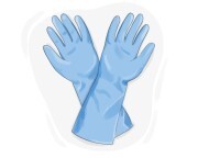 rubber glove