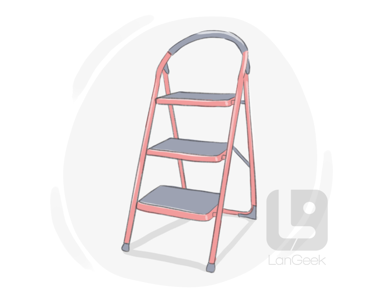 step ladder definition and meaning