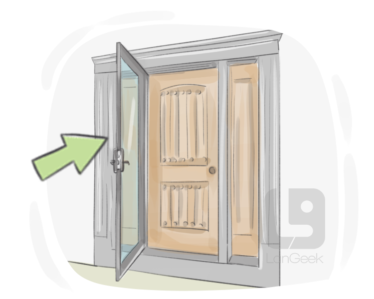 storm door definition and meaning