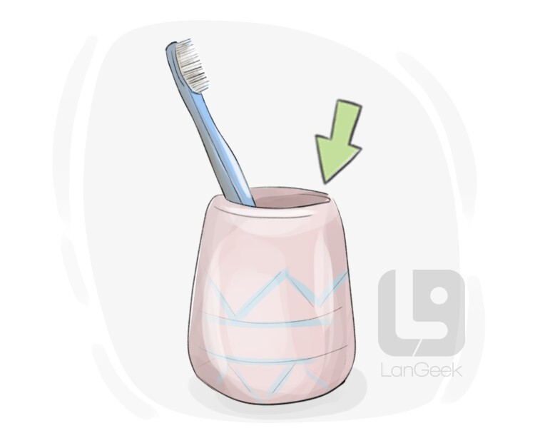 toothbrush holder definition and meaning