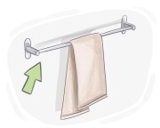towel rack