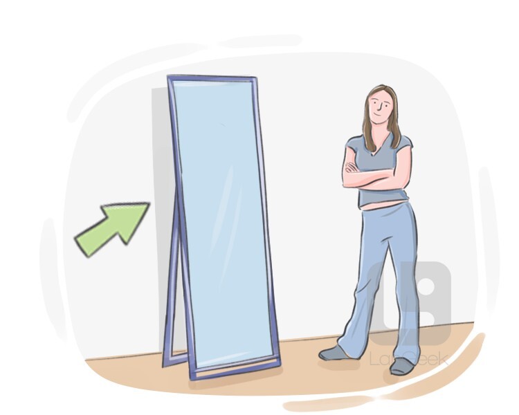 full-length mirror definition and meaning