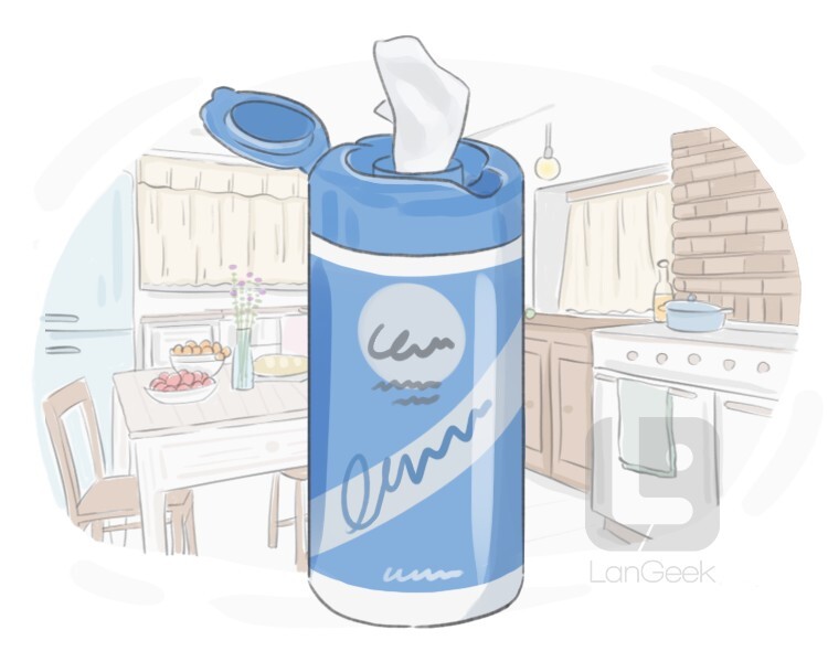 Definition & Meaning of "Disinfectant wipe" LanGeek