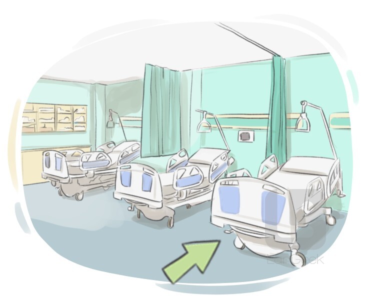 hospital bed definition and meaning