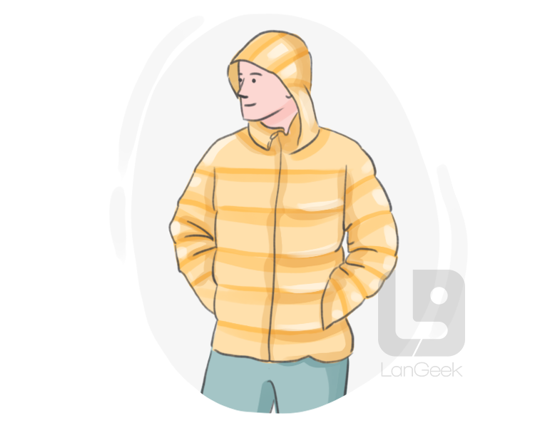 down jacket definition and meaning