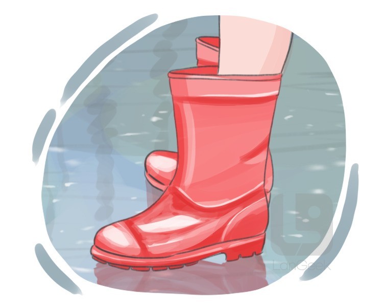 rain boot definition and meaning
