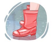 rubber boot