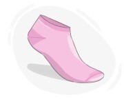 low-cut sock
