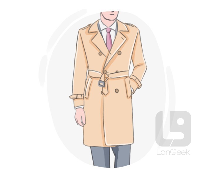 Definition & Meaning of "Trench coat" LanGeek