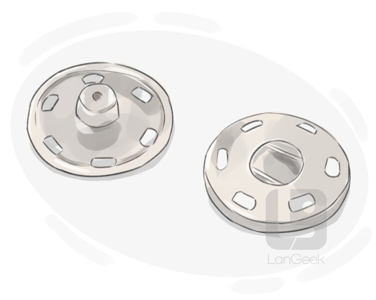 Definition & Meaning of "Snap fastener" LanGeek