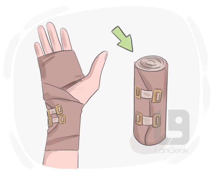 Definition & Meaning of "Elastic bandage" Picture Dictionary