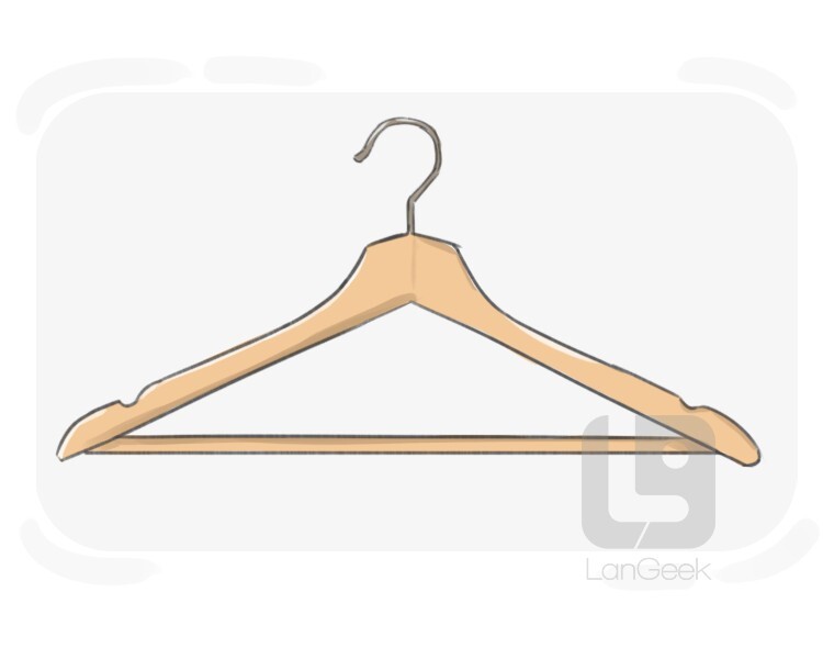 COAT HANGER definition in American English