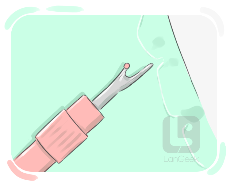 seam ripper definition and meaning