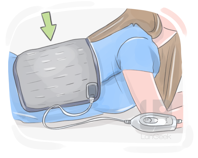 heating pad definition and meaning