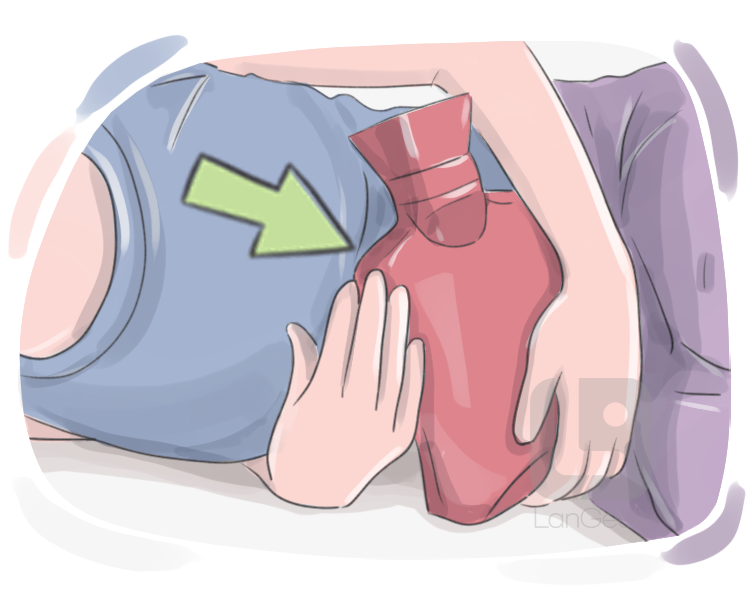 hot water bottle definition and meaning