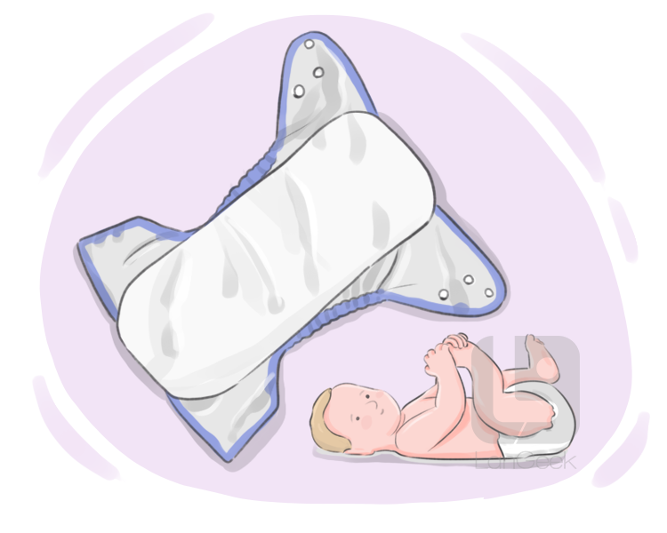 cloth diaper definition and meaning