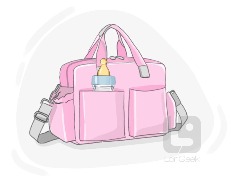 diaper bag definition and meaning