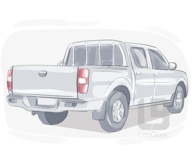 pickup truck definition and meaning