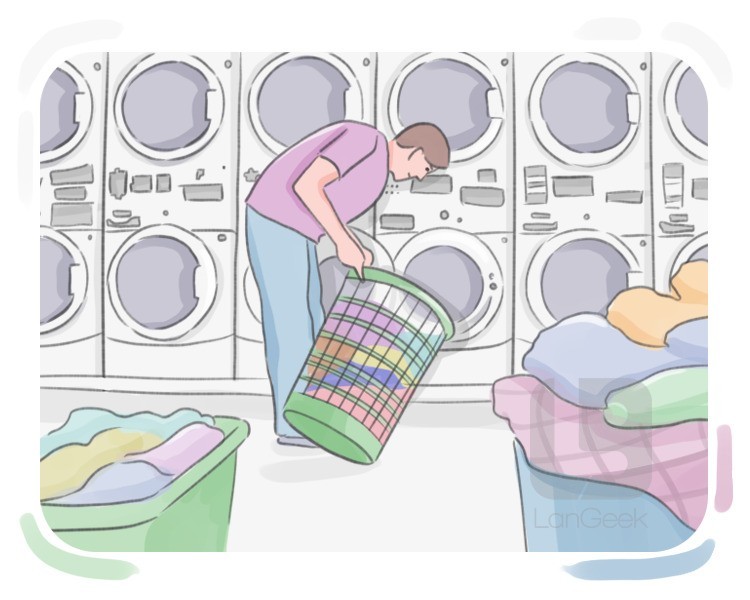 to launder definition and meaning