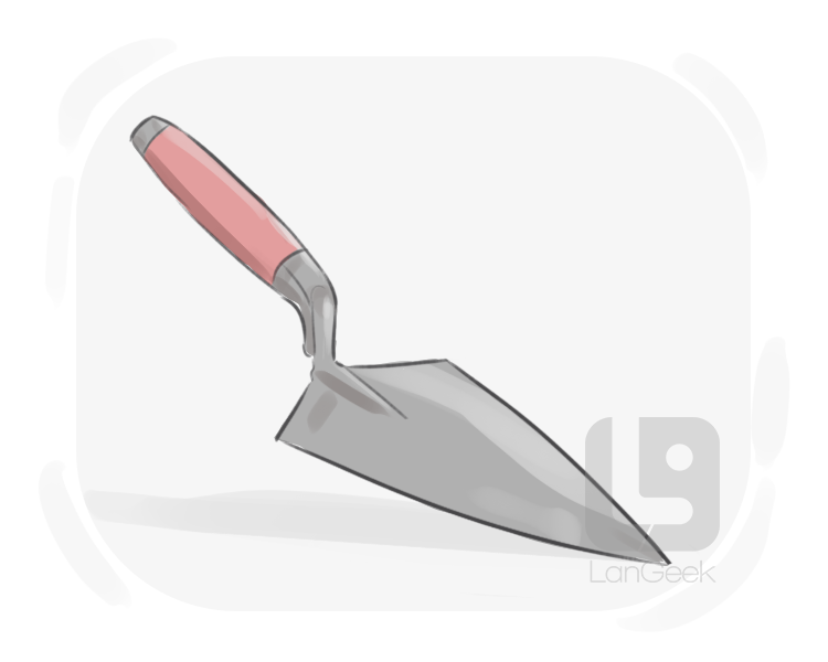 trowel definition and meaning
