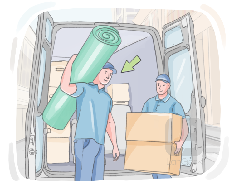 moving company definition and meaning