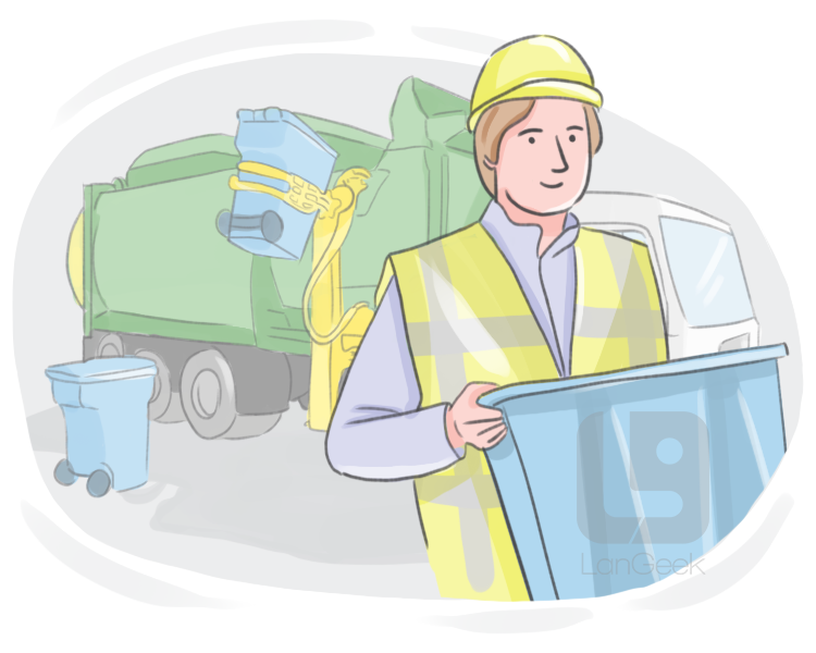 sanitation worker definition and meaning