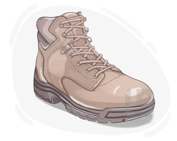 steel toe boot definition and meaning
