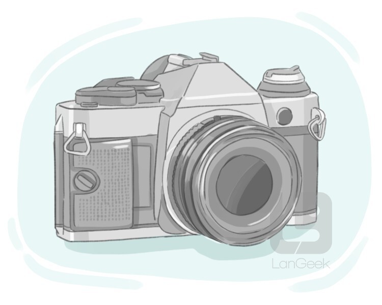 film camera drawing