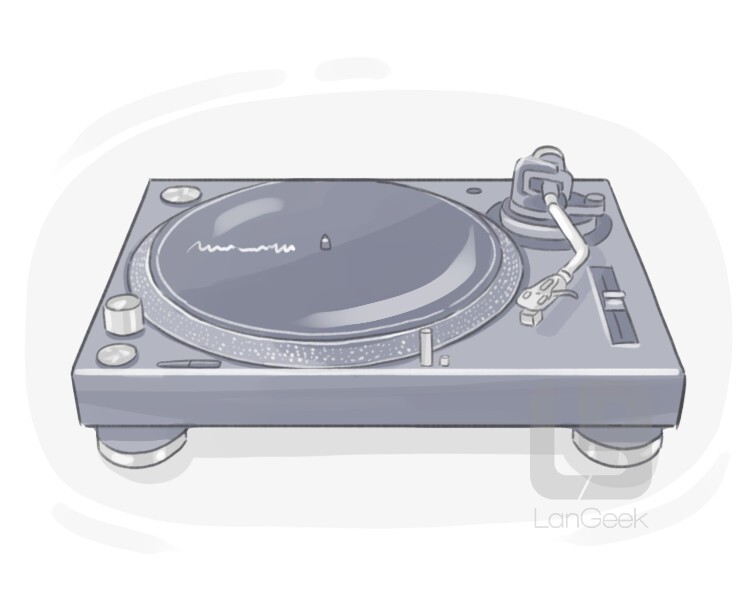 turntable definition and meaning