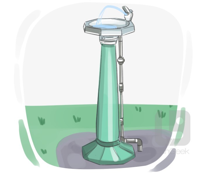 drinking fountain definition and meaning