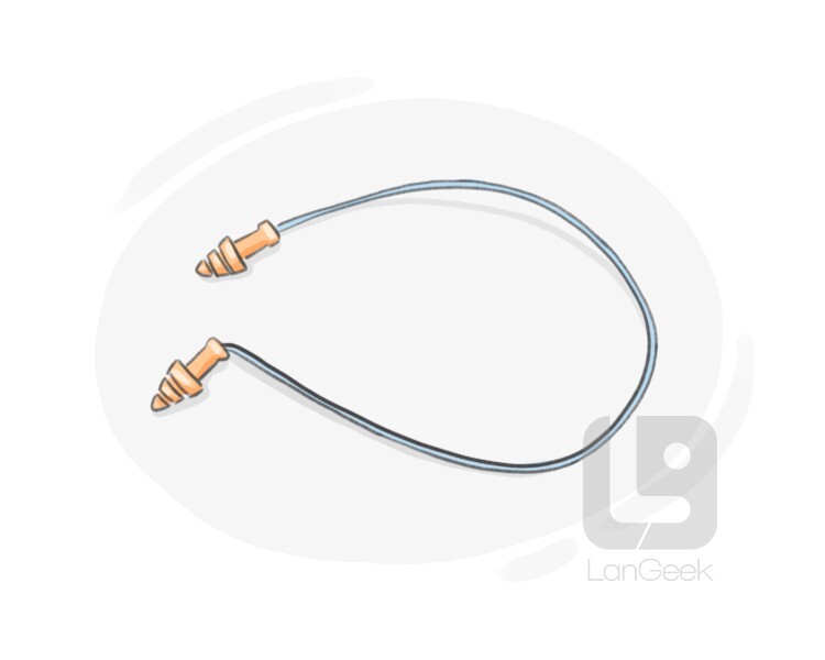 Definition & Meaning of "Earplug" LanGeek