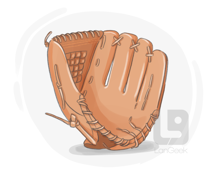 baseball mitt definition and meaning