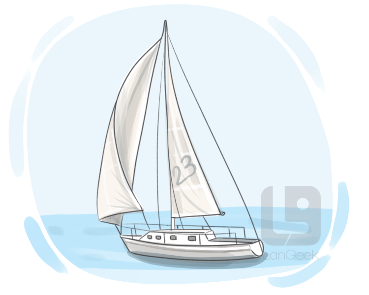 sailing boat definition and meaning