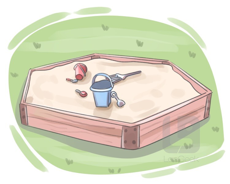 sandpit definition and meaning