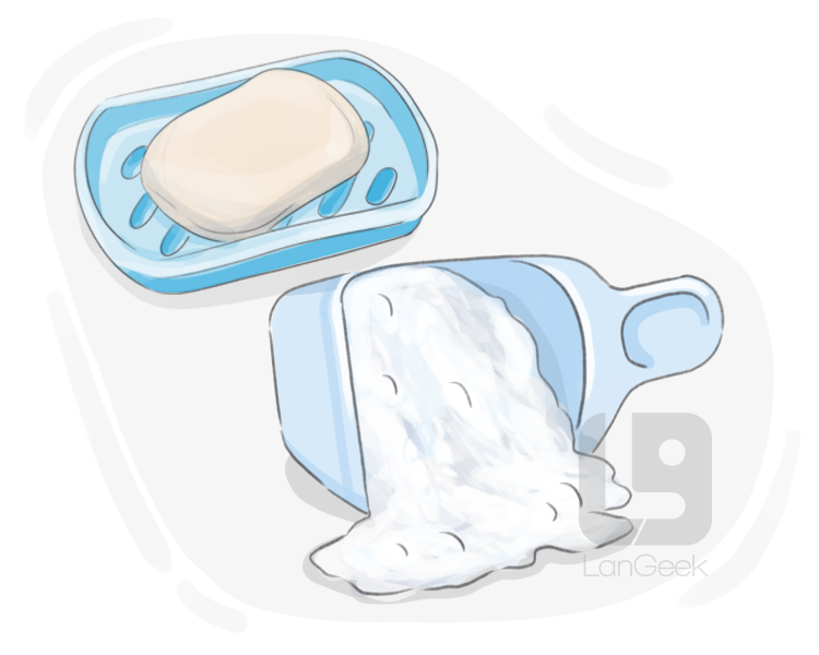soap powder definition and meaning