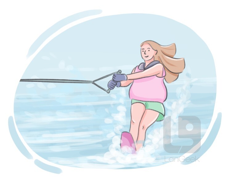 water-skiing definition and meaning