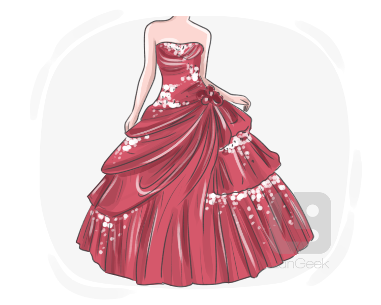 ballgown definition and meaning