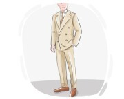 double-breasted suit